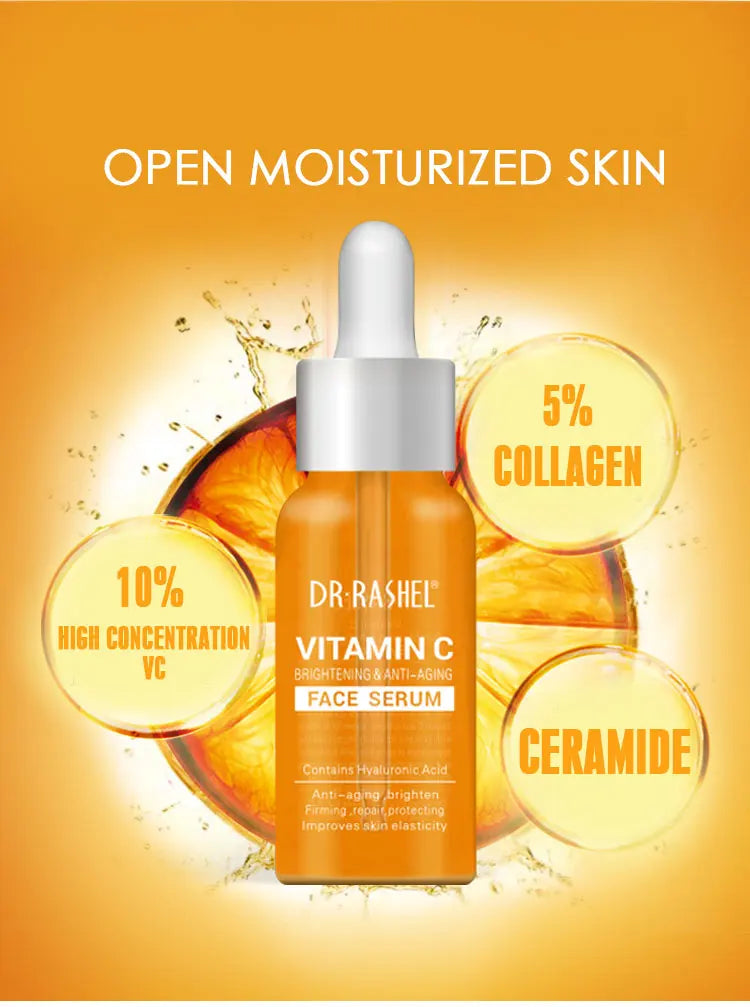 DR RASHEL Brightening Vitamin C Serum Refreshing And Easy To Absorb Moisturizing