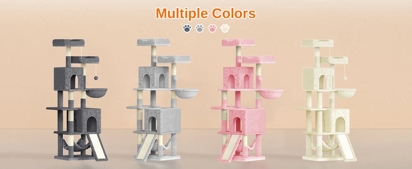 158cm Multi-Level Cat Tree