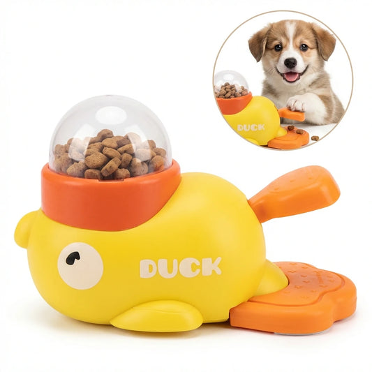 Interactive Dog Treat Dispensing Toy, Slow Feeder Puzzle Toy for Dogs, IQ Training Food Reward Enrichment Toy