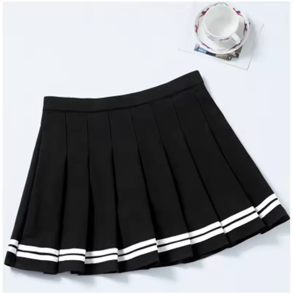 Women's Pleated A-Line Mini Skirt