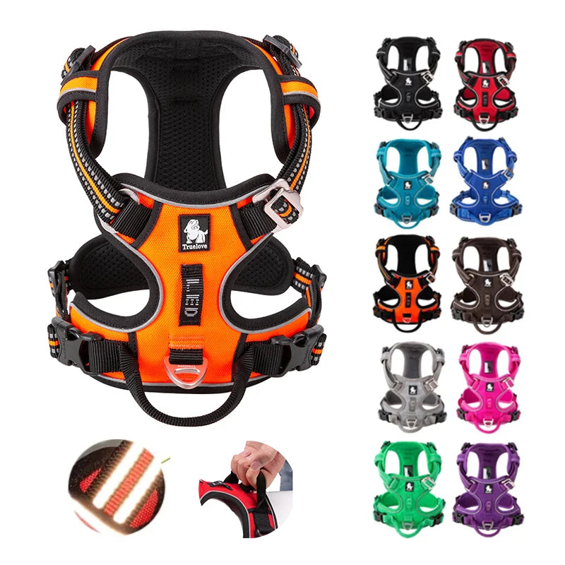 Winhyepet Reflective Dog Harness Vest