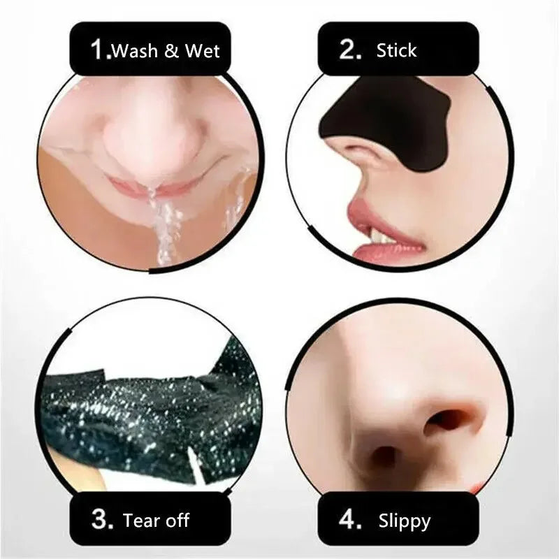 Bamboo Charcoal Blackhead Nose Strips