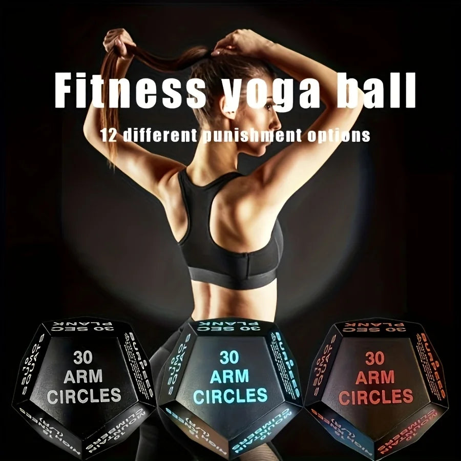 12-Sided Fitness Stress Ball