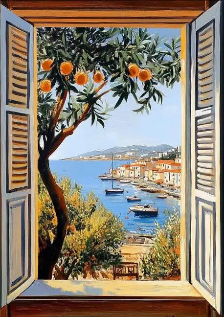Henri Matisse Open Window Painting Poster Print For Living Room Home Decor Abstract Canvas Painting Modern Landscape Wall Art