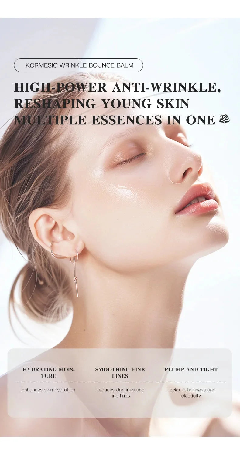 Instant Wrinkle Removal Multi Bounce Balm Facial Tightening Moisturizing Korean Anti-Wrinkle Balm Stick Cream Skin Care Products - PrimeNest
