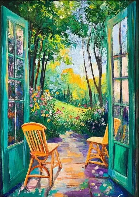 Henri Matisse Open Window Painting Poster Print For Living Room Home Decor Abstract Canvas Painting Modern Landscape Wall Art