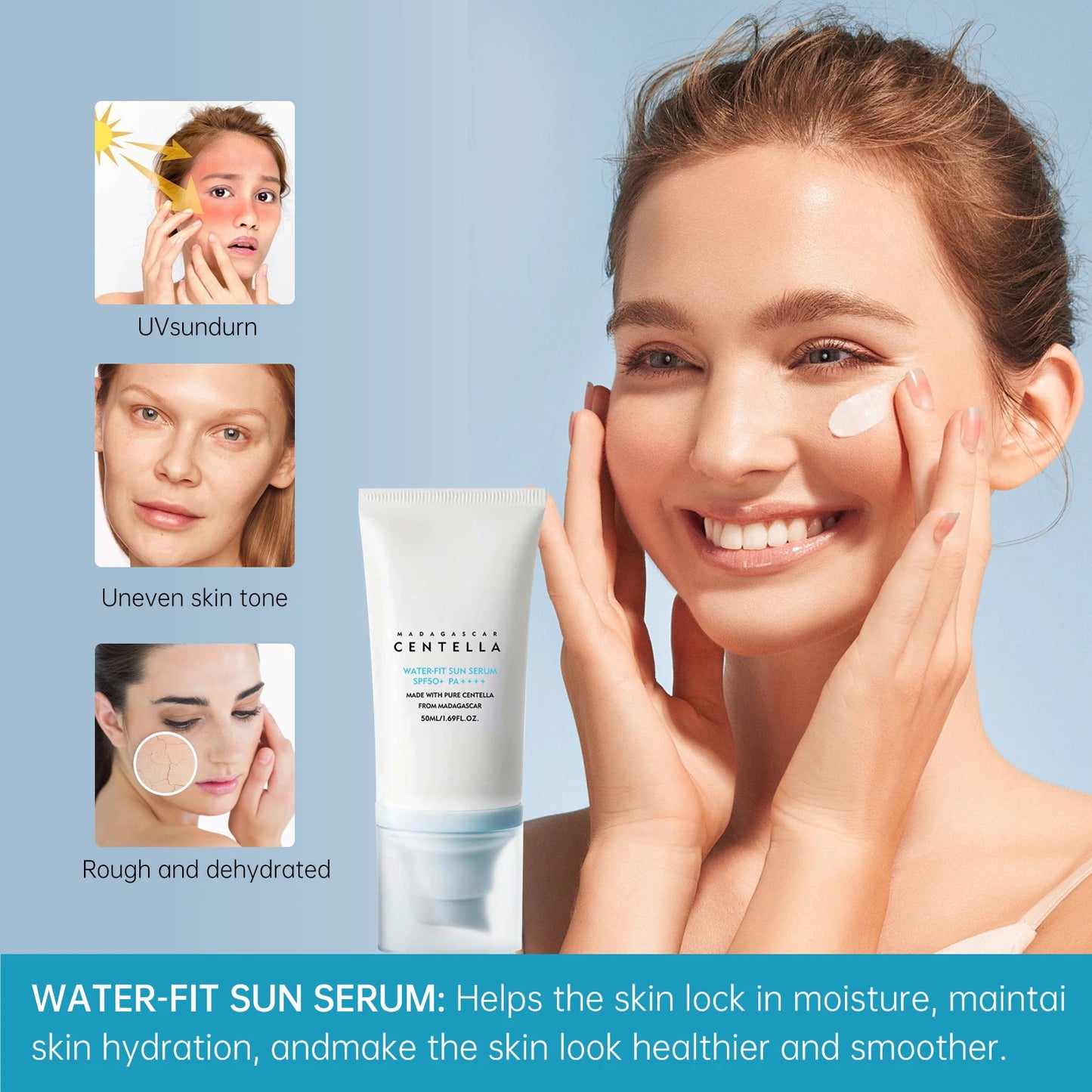 SPF50+ Centella Sunscreen Cream