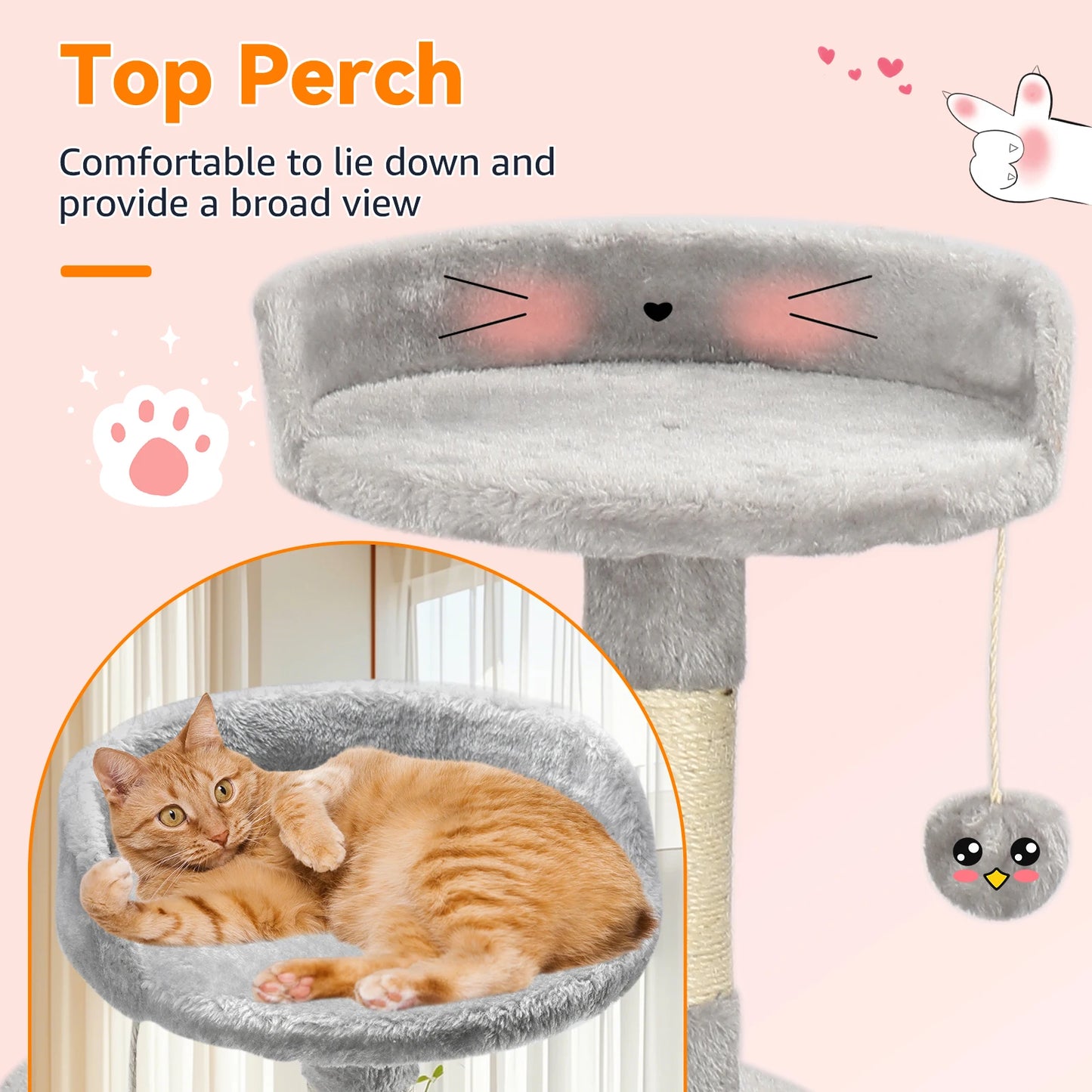 112cm Indoor Cat Tree