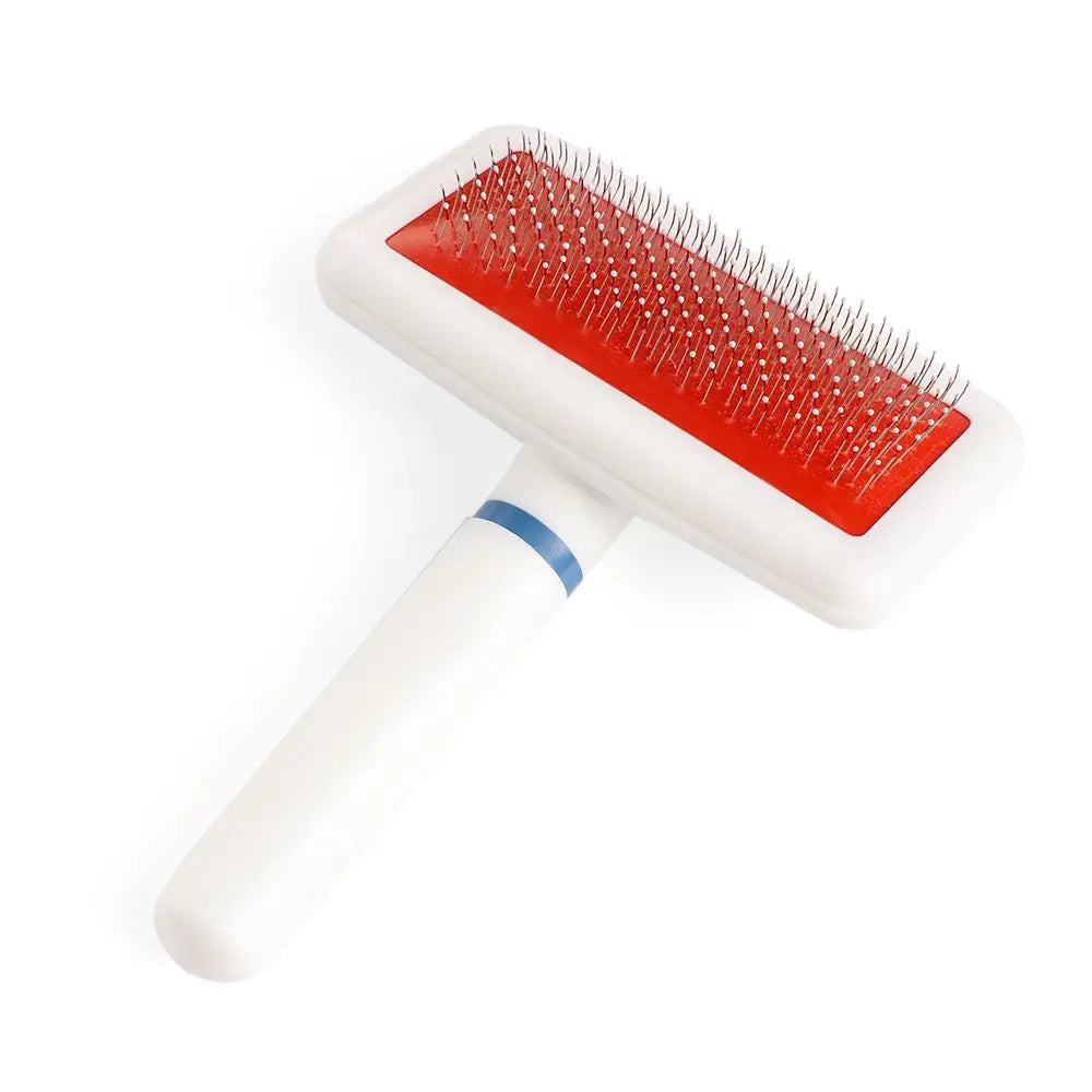 Pet Slicker Brush for Dogs Cats Massage Brush Deshedding Comb Grooming Brush for Poodle Maltese Puppy Kitten Guinea Pig Rabbit