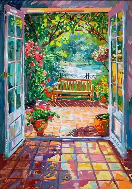 Henri Matisse Open Window Painting Poster Print For Living Room Home Decor Abstract Canvas Painting Modern Landscape Wall Art