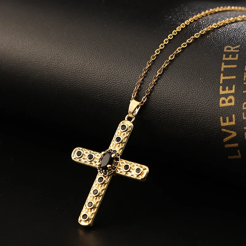Stainless Steel Holy Death Necklace Saints Gold Color Plated Pendant Necklace Death Scythe Charms Christian Jewelry Santa Muerte