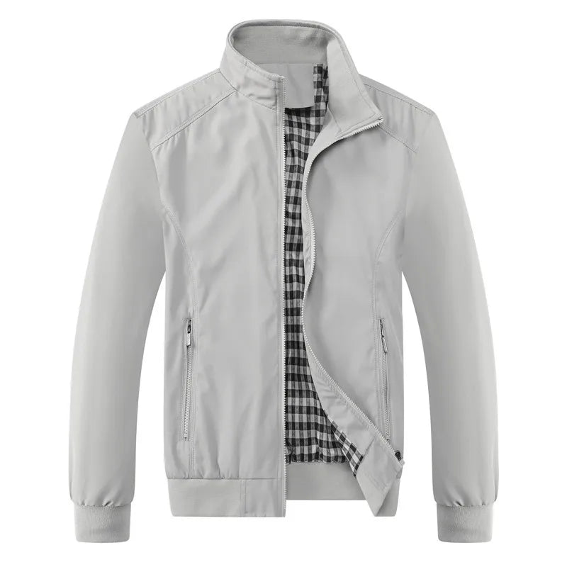 Men's Slim Bomber Baseball Jacket