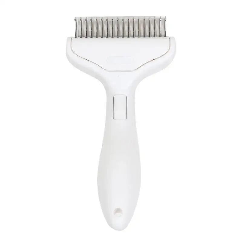 Portable Pet Dog Grooming Brush Hair Removal Tool For Dogs Self Cleaning Comb Pet Products Professional Pet Deshedding