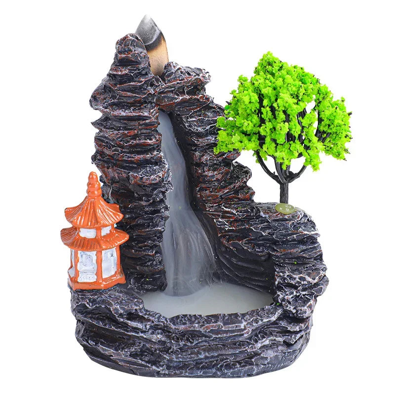 Resin Reflux Incense Burner Tower