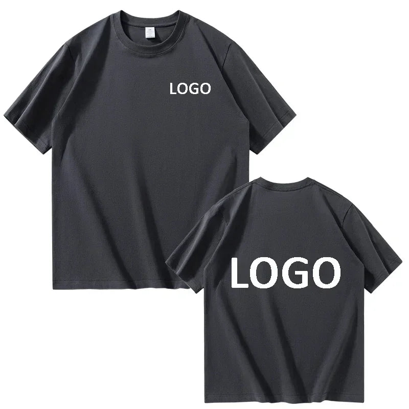 Unisex Custom Print Cotton T-Shirt