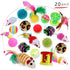 Kitten Toys Variety Pack-Pet Cat Toys Combination Set Cat Toy Funny Cat Stick Sisal Mouse Bell Ball Cat Supplies - PrimeNest