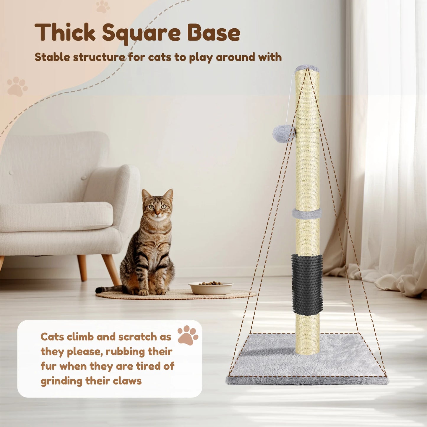 DayPlus Sisal Cat Scratching Post