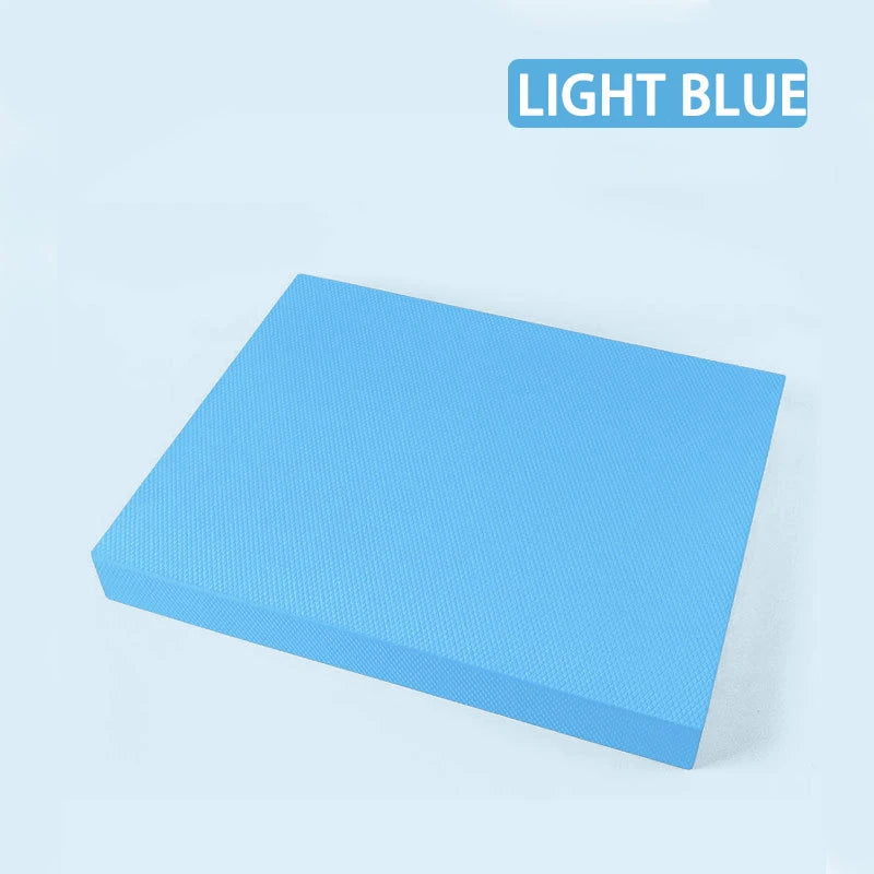 TPE Balance Pad Non-Slip Thickened High Rebound Foam Mat for Core Stability Yoga Fitness Training 50x40cm