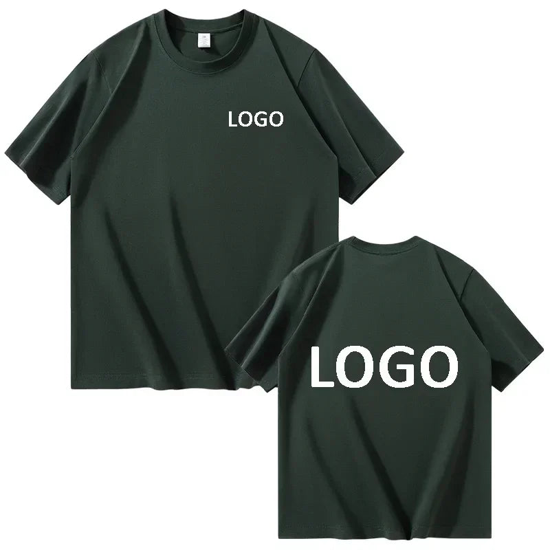 Unisex Custom Print Cotton T-Shirt