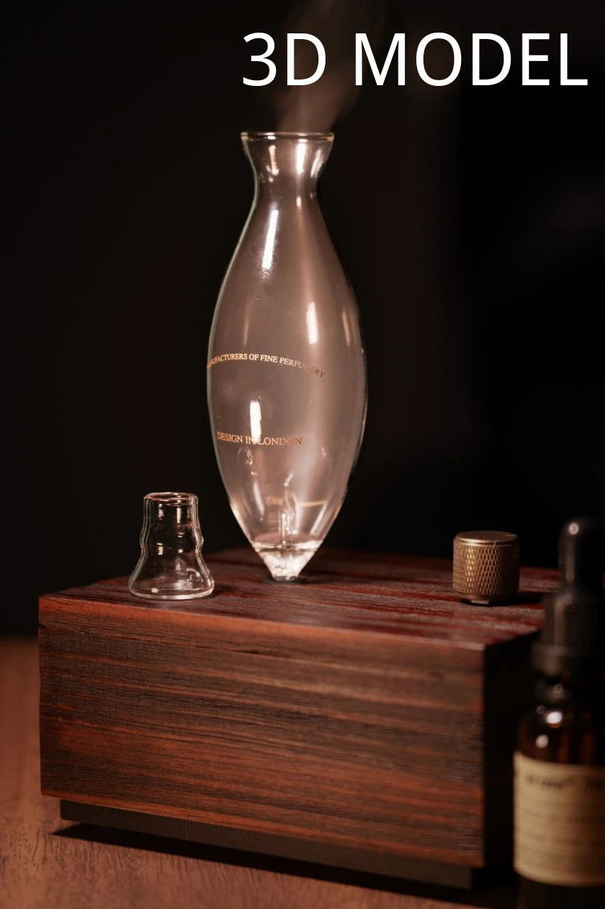 Aroma Diffuser Vintage Tungsten Filament Lamp Aromatherapy Machine Humidifier Lighting Sandalwood Pure Essential Oil Diffuser