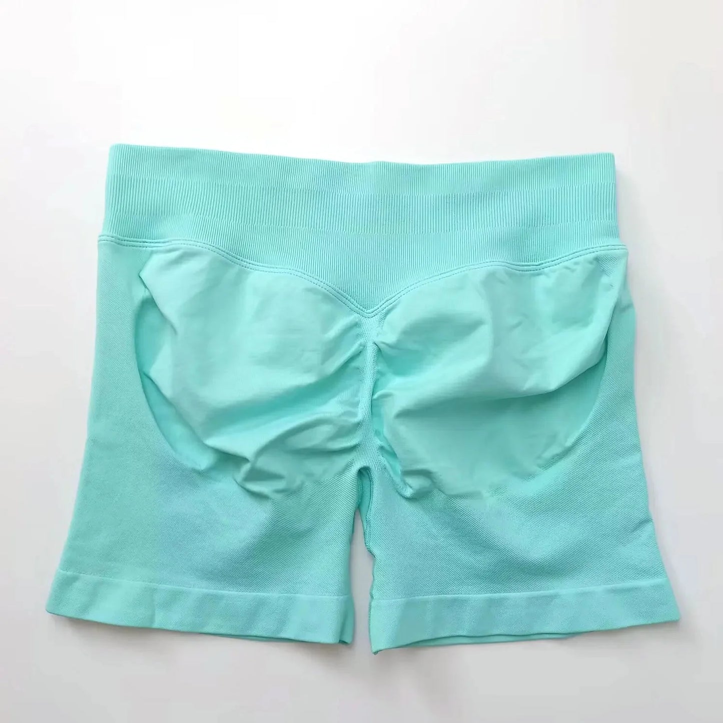NCLAGEN Seamless Shorts 4.5" Gym Shorts Woman Scrunch Butt Fitness Sports Short Workout Seamless Leggings Running Yoga bottoms-19