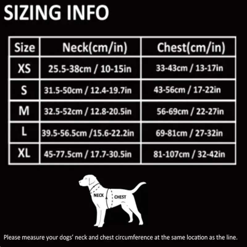Winhyepet Reflective Dog Harness Vest