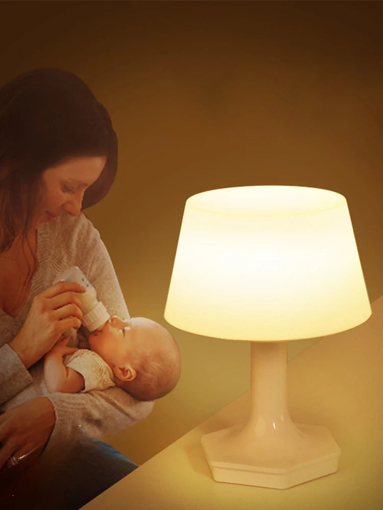 Room Desk Lamp LED Light Protect Eyes Desk Lamp Bedroom Reading Lamp Adjustable Brightness Bedroom Household Lamp Rechargeable