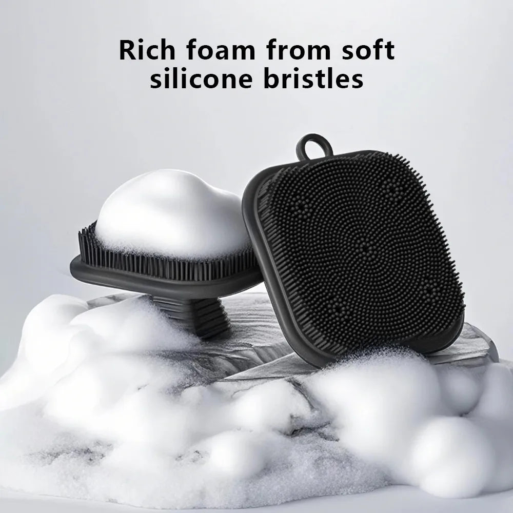 2-in-1 Silicone Face & Beard Brush