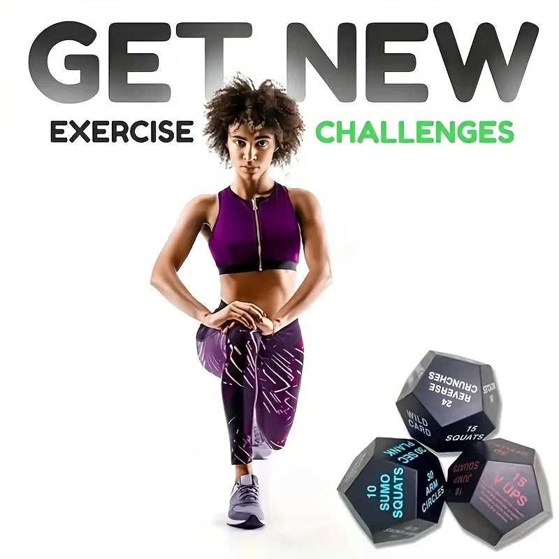 12-Sided Fitness Stress Ball
