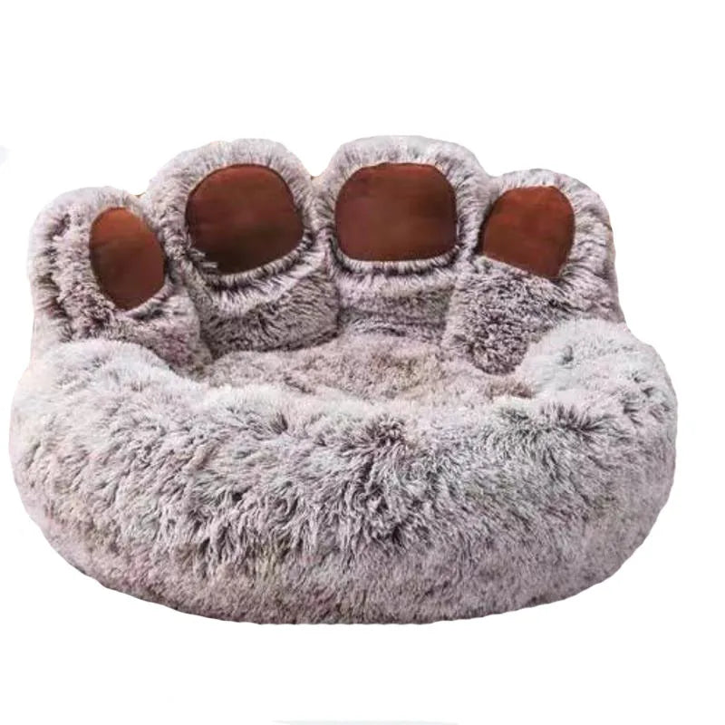 Fluffy Plush Dog & Cat Sofa Bed