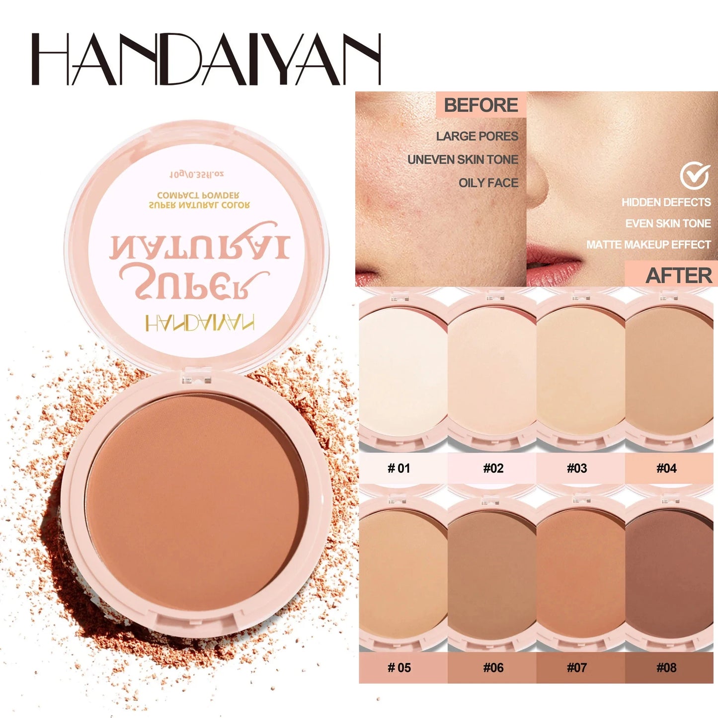 Matte Setting Powder Foundation