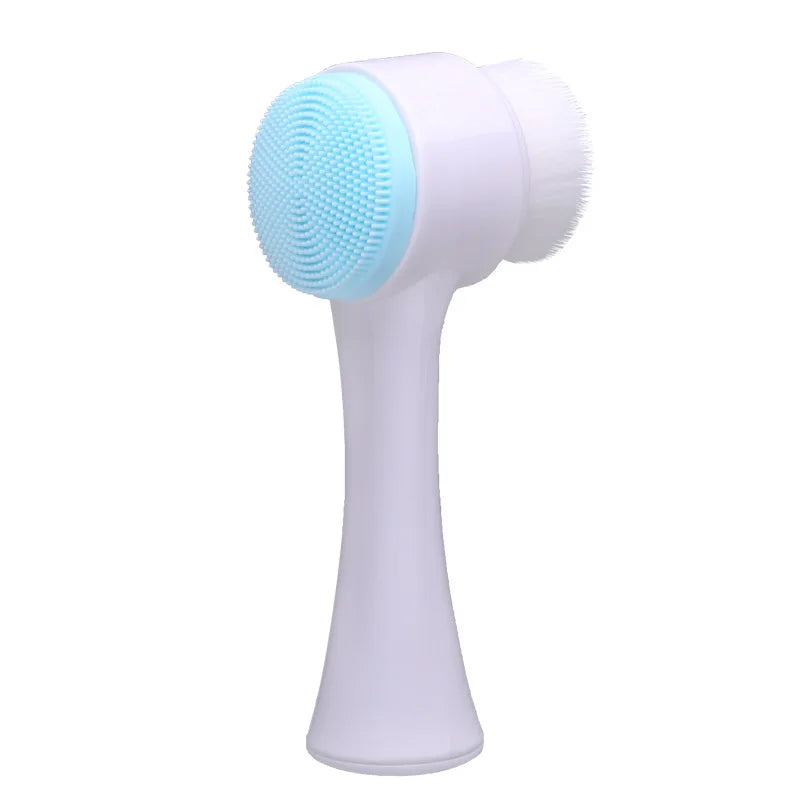 3D Double-Sided Silicone Face Brush