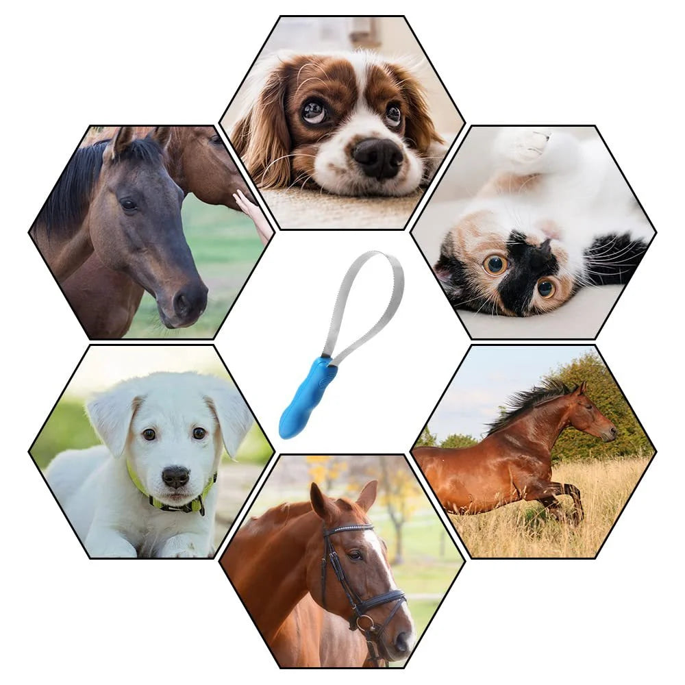 Pet Hair Removal Clean Sweat Scraper Shedding Blade Brush Hair Care Tool Horse Beauty Tool Cleaning Pet Products Cat Brush
