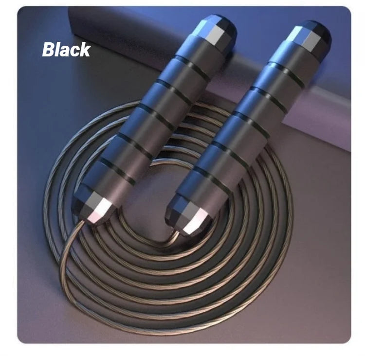 Jump Rope Steel Wire Skipping Exercise Adjustable Jumping Fitness Workout Training Home Sport Equipment Tangle-Free Student