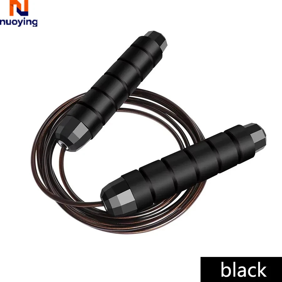 Jump Rope Steel Wire Skipping Exercise Adjustable Jumping Fitness Workout Training Home Sport Equipment Tangle-Free Student