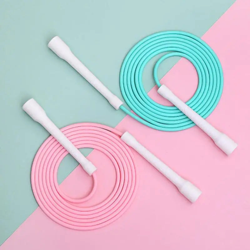 New 6MM Speed Jump Rope Solid PVC Rope With Adjustable Length Clasp For Gym And Cardio At Home Effortless Skipping