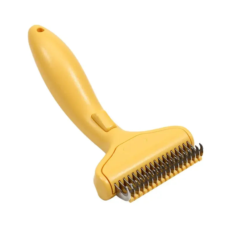 Portable Pet Dog Grooming Brush Hair Removal Tool For Dogs Self Cleaning Comb Pet Products Professional Pet Deshedding