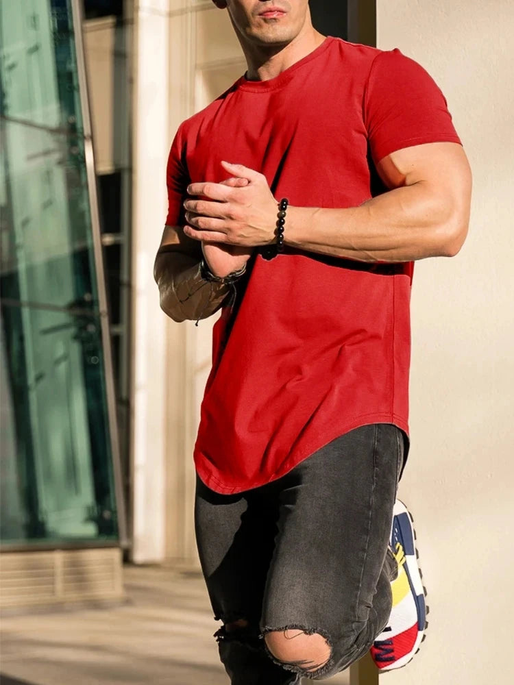 Men's Muscle Fit Gym T-Shirt