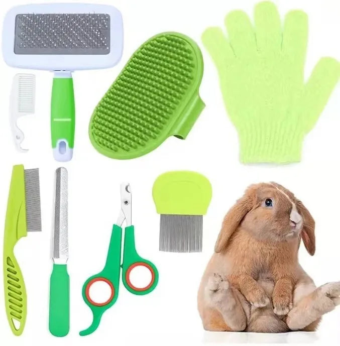 8-Piece Cat Grooming Kit