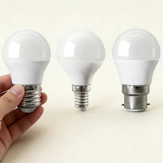 1-12Pack Hight Quality E14 E27 B22 LED Light Bulb AC 220V 240V 3W-7W 80lm/w Mini Bulb Non-Flicker 3000K 4000K 6000K Lampara Led