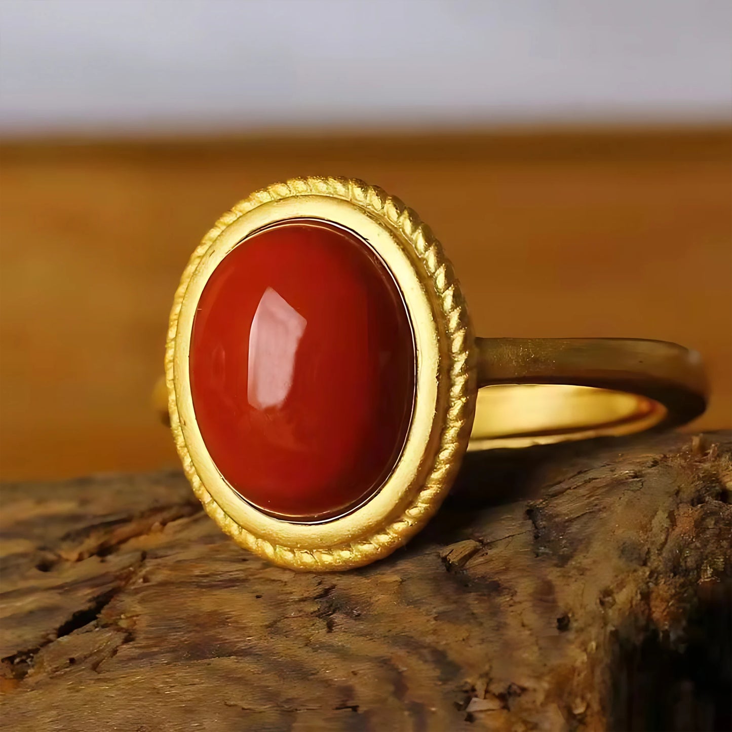 PANJBJ 925 Sterling Silver Hotan Jade Geometric Ring for Women Girl Adjustable Retro Delicate Jewelry Birthday Gift Dropshipping