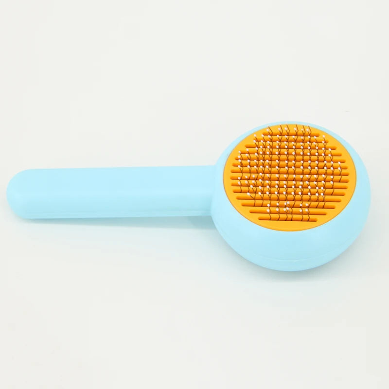 Pet Grooming Brush for Dogs and Cats Self Cleaning Deshedding Brush Hair Remover Comb for Shedding Fur Care