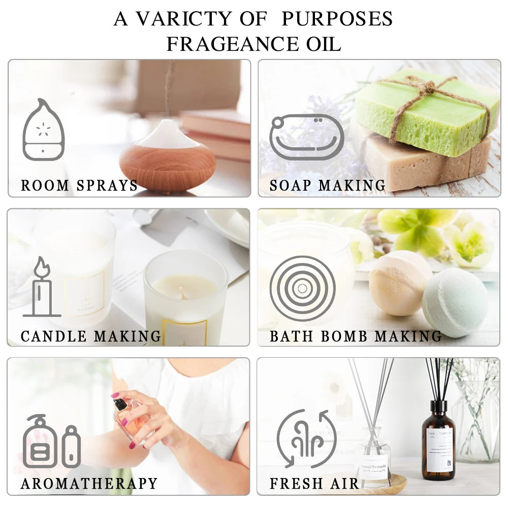MAYJAM 20 Bottles Essential Oils Kit Set Lavender Jasmine Eucalyptus Vanilla Sandalwood Sweet Orange Geranium Patchouli - PrimeNest