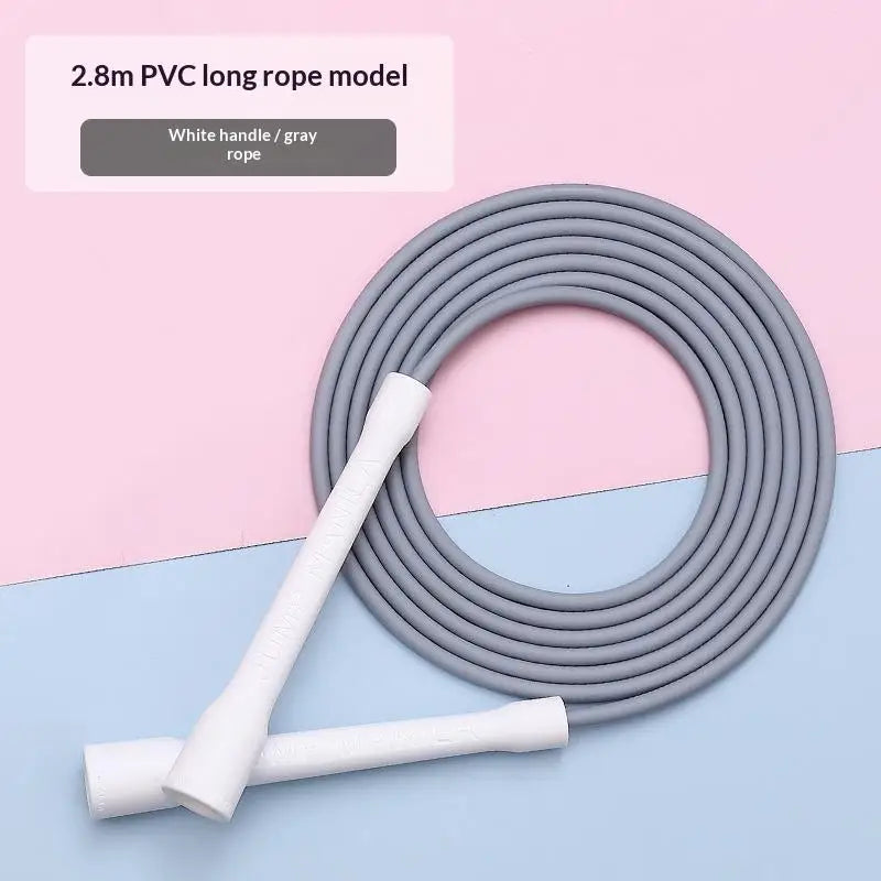 New 6MM Speed Jump Rope Solid PVC Rope With Adjustable Length Clasp For Gym And Cardio At Home Effortless Skipping