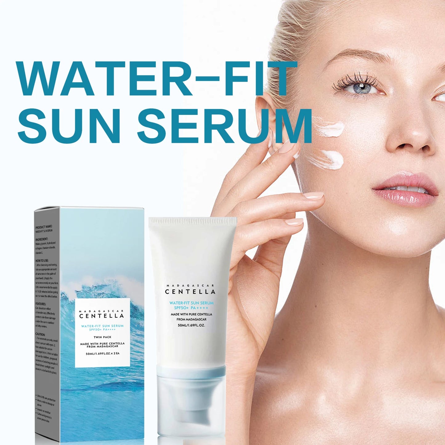 SPF50+ Centella Sunscreen Cream