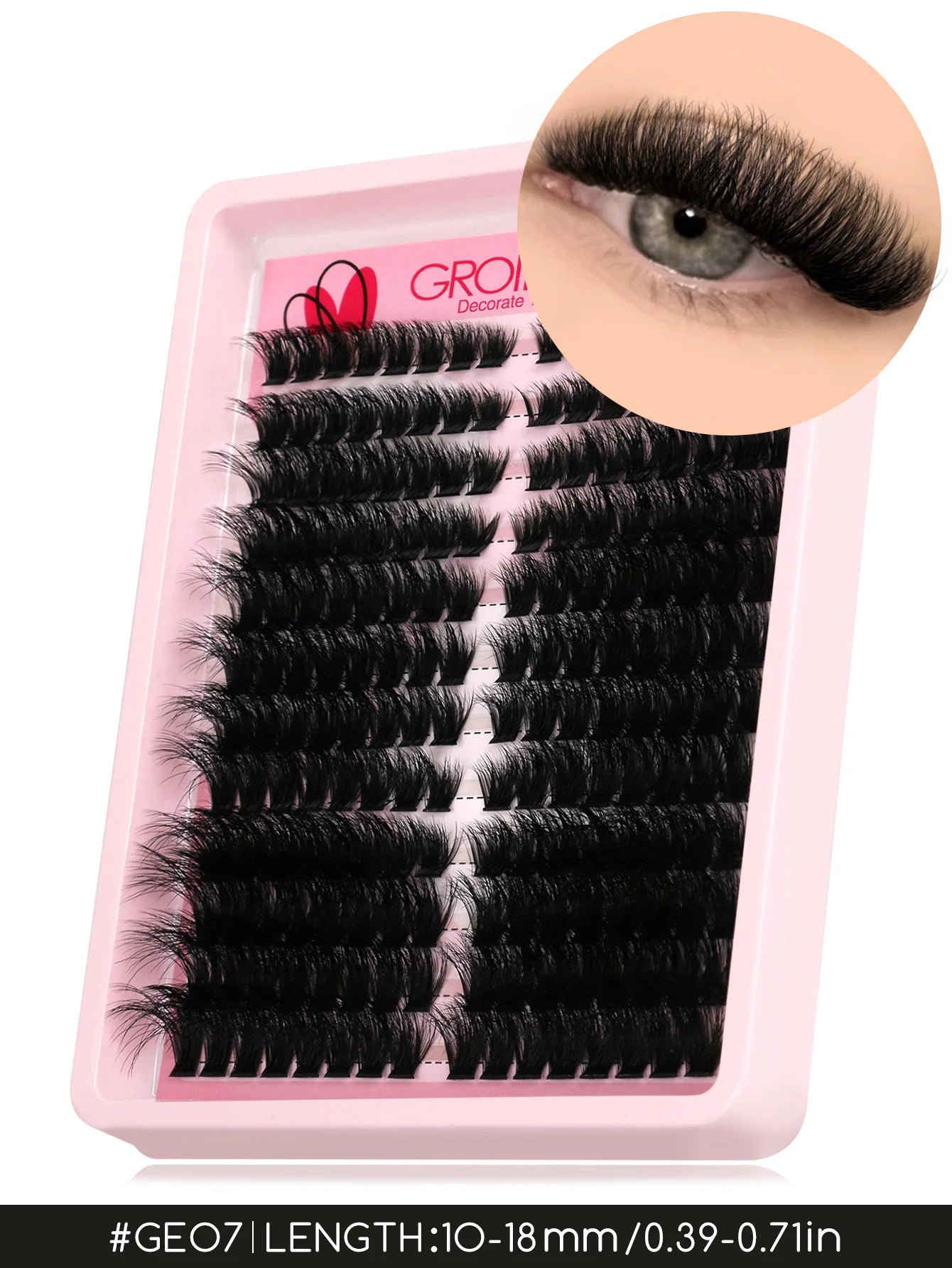 DIY Wispy Lash Clusters