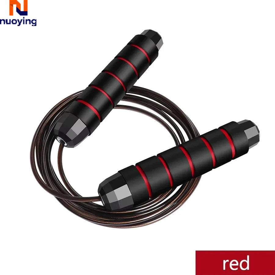 Jump Rope Steel Wire Skipping Exercise Adjustable Jumping Fitness Workout Training Home Sport Equipment Tangle-Free Student