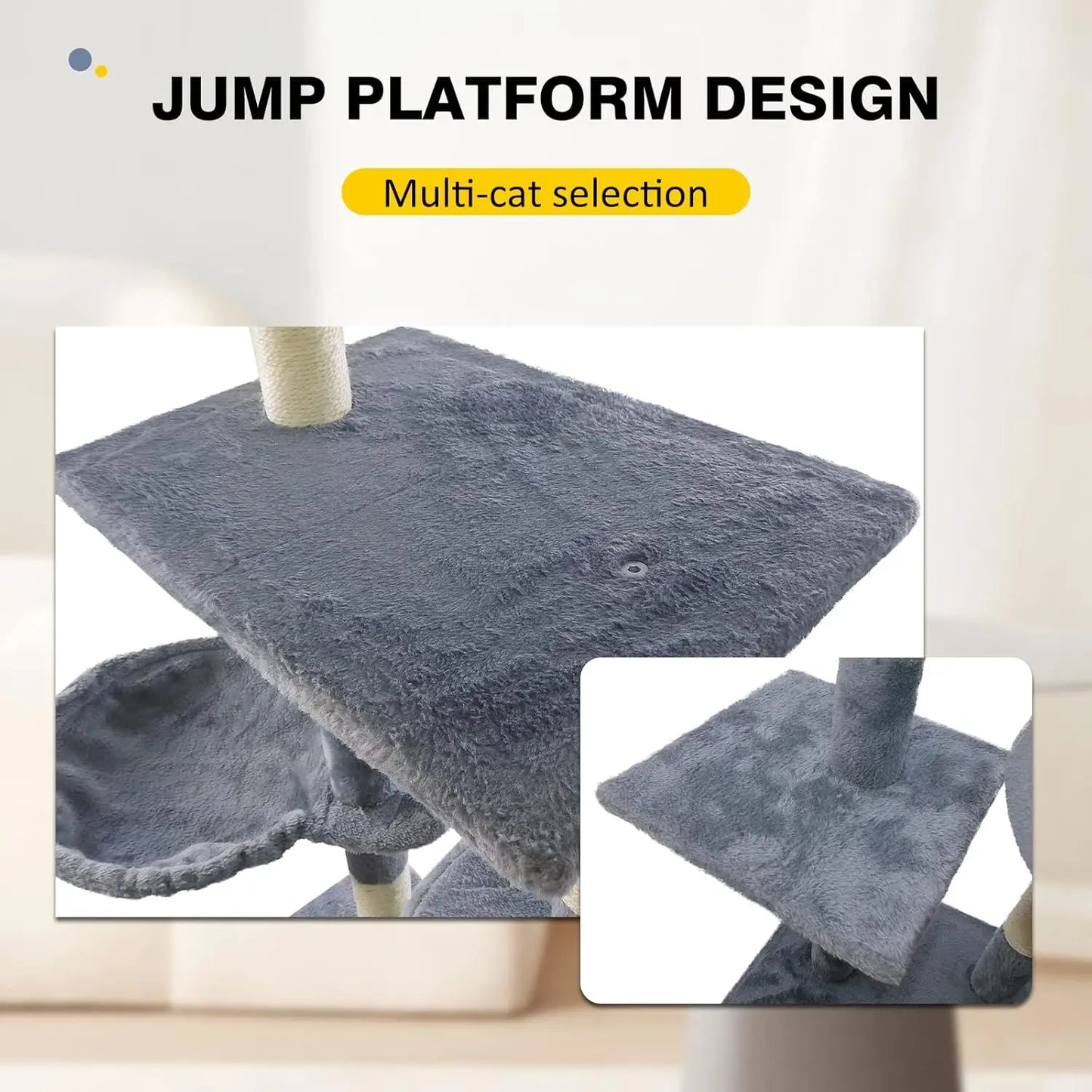 DayPlus 140cm Cat Tree Activity Centre