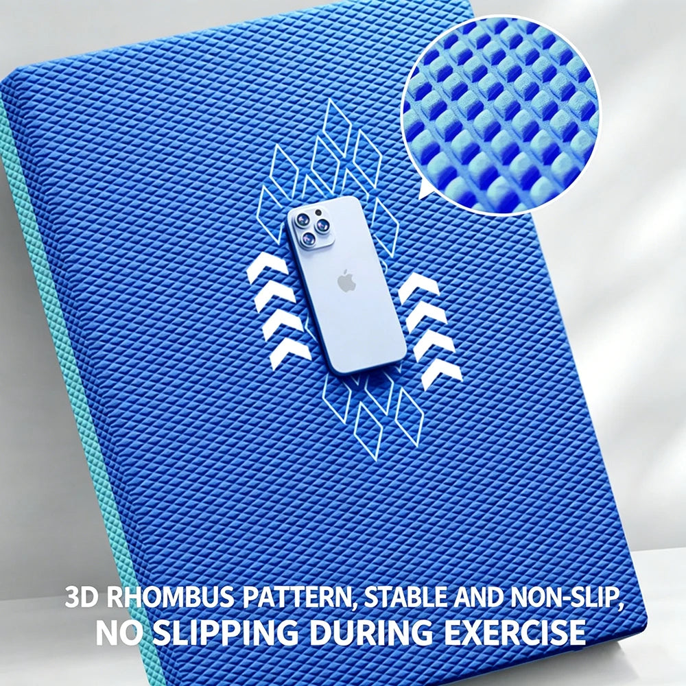 TPE Balance Pad Non-Slip Thickened High Rebound Foam Mat for Core Stability Yoga Fitness Training 50x40cm
