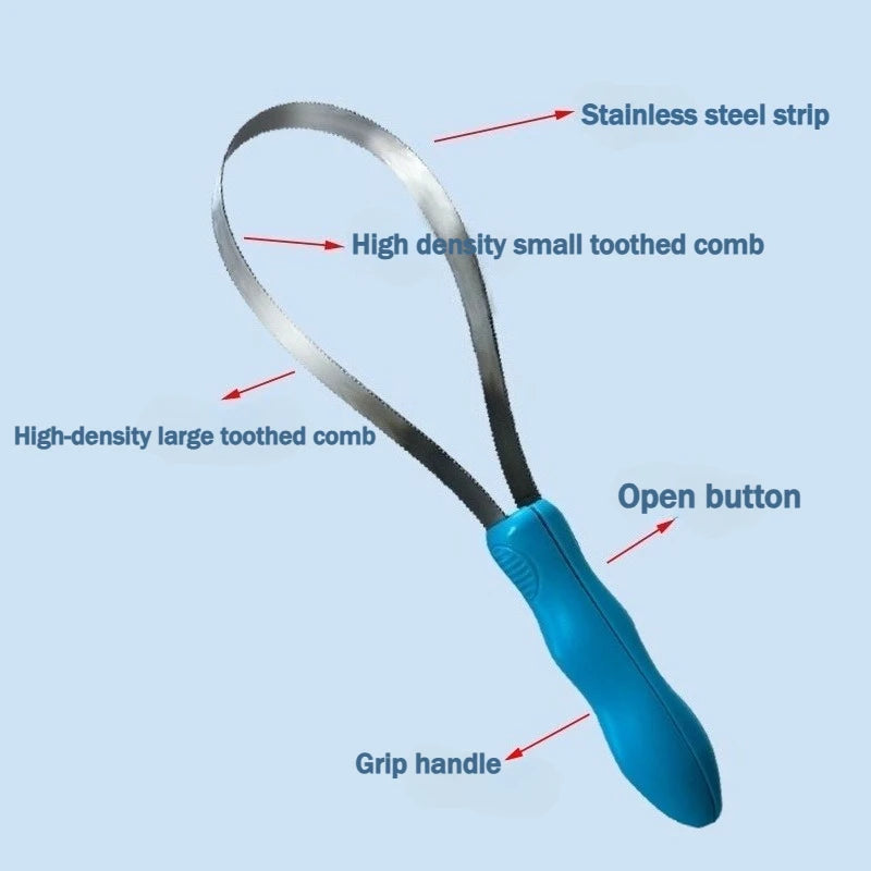 Pet Hair Removal Clean Sweat Scraper Shedding Blade Brush Hair Care Tool Horse Beauty Tool Cleaning Pet Products Cat Brush